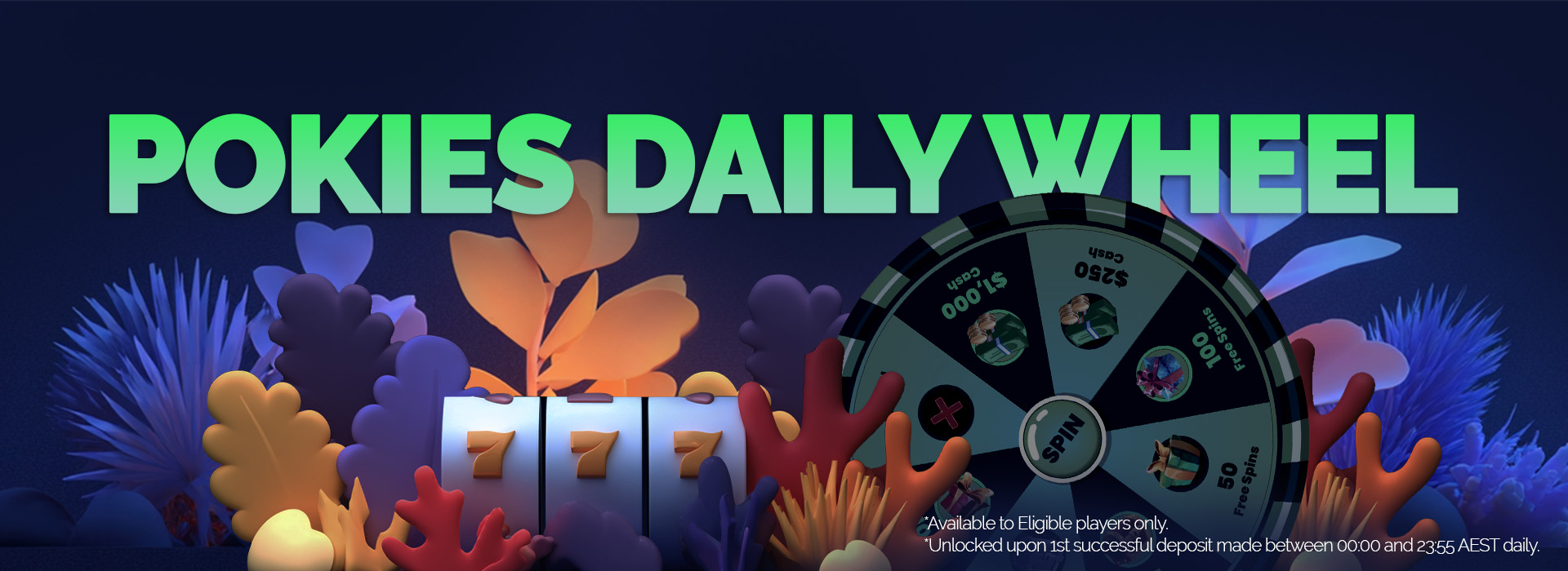 Daily Wheel up to A$1,500